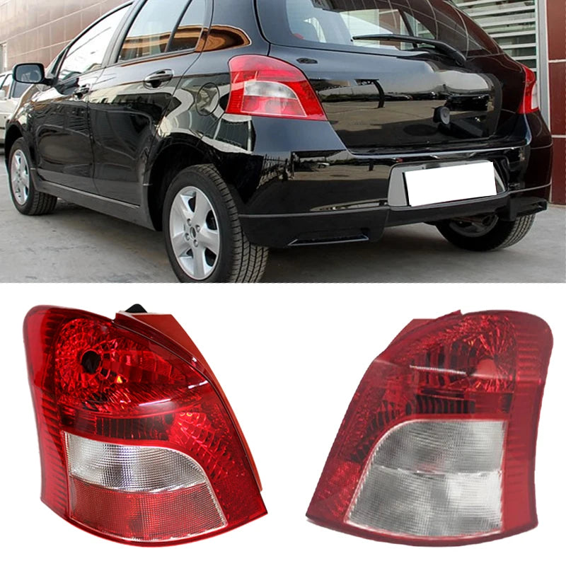 Car Rear Taillight Brake Light Stop Lamp Service Brake Light Housing Car Accessories For Toyota Yaris 2008 - 2013