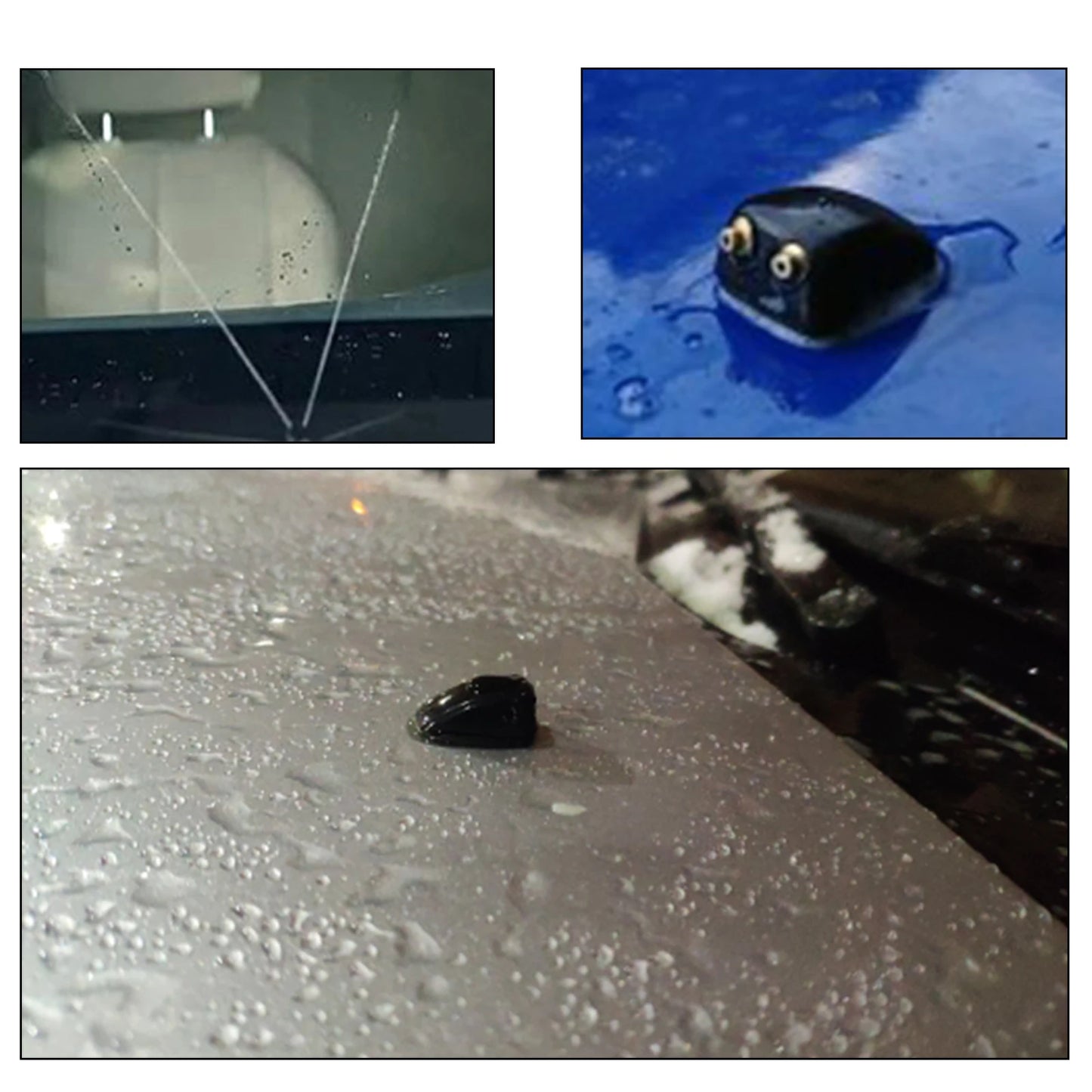 Erick's Wiper 2Pcs/lot Front Windshield Wiper Washer Jet Nozzle For Toyota Prius XW20 2003 - 2009 OE# 85381-44010 85381-47080