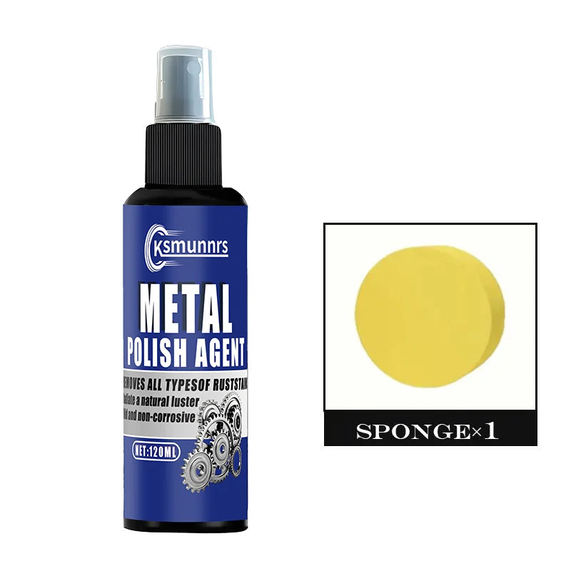 Motorcycle cleaner  Multifunctional Rust Remover And Cleaner, for Metal Restoration, Car Wheels, And Nut Rust Cleaning And Towel