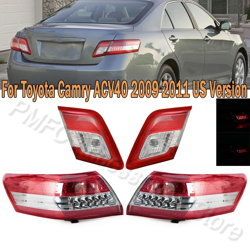 Car Tail Light Assembly Rear Brake Lamp For Toyota Camry ACV40 2009-2011 US Version Middle East Edition 81561-33520 81550-06340