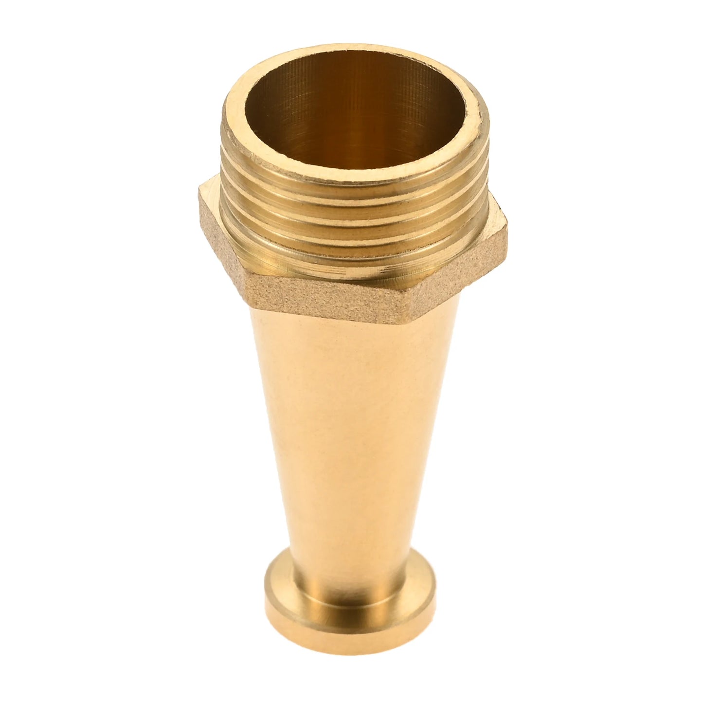 1Pc Brass Single Fountain Nozzle Direct Flow Suitable For Car Washing Garden Park Irrigation Water Spray Durable Accessories