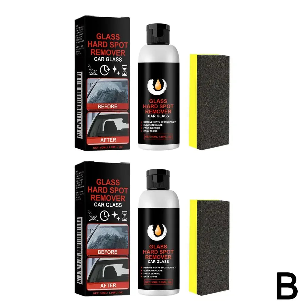 50ml Car Glass Deep Cleaning Polishing Paste Ceramic Coating For Auto Detailing Hard Water Spot Remover Vehicle Glass Clean F3H2