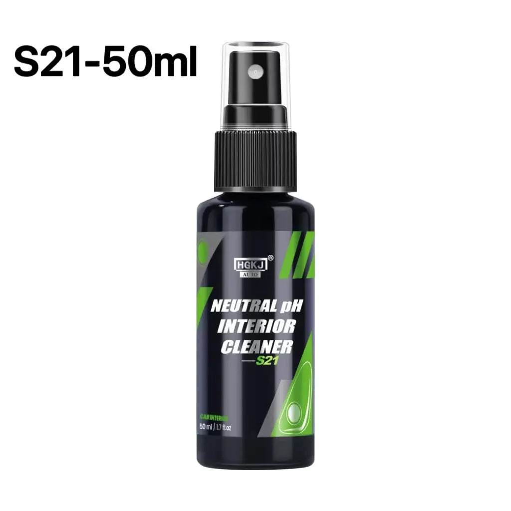 Automobile interior cleaner; waterless multifunctional car dashboard ceiling cleaner; leather flannel; woven fabric; cleaning