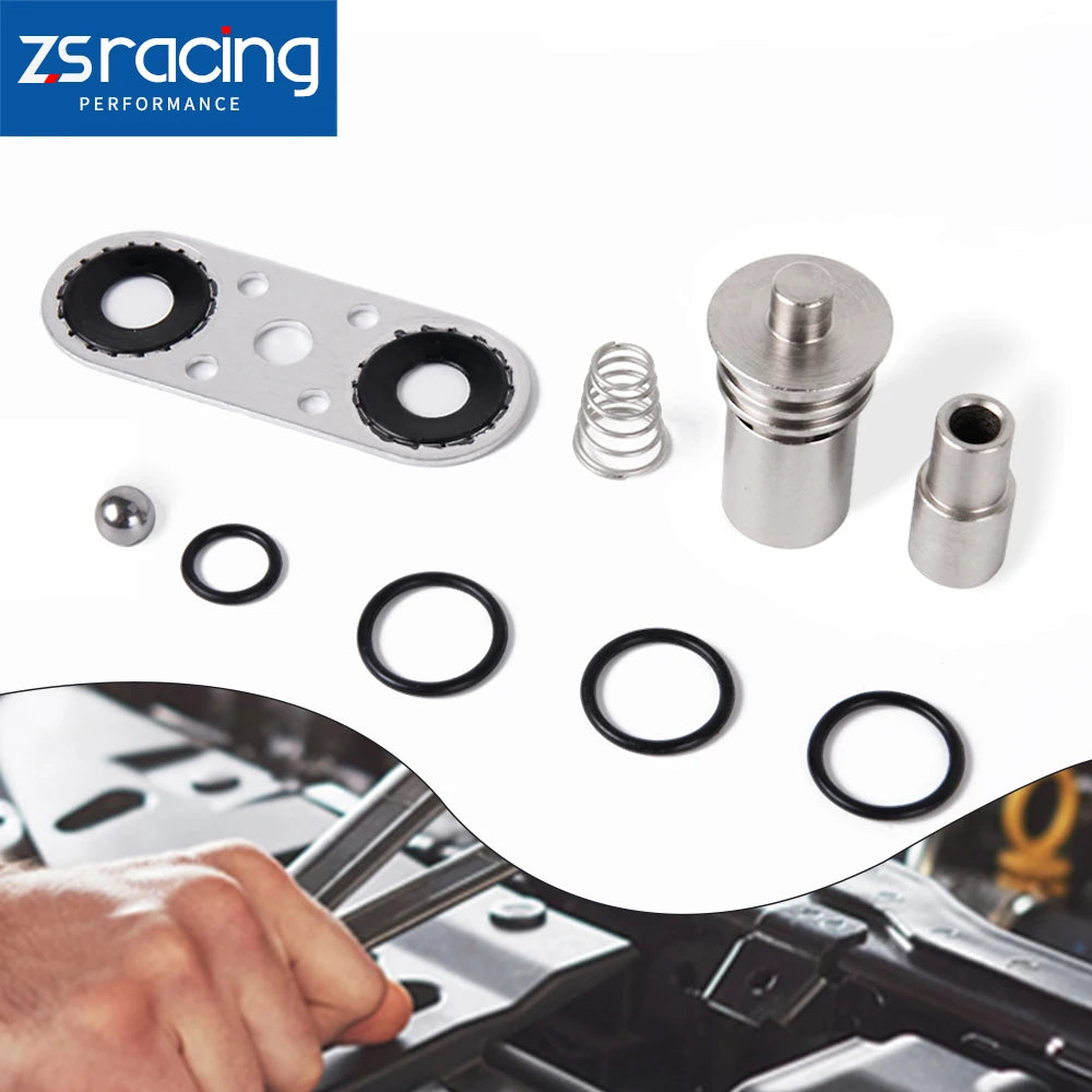 6L80/6L90/8L90/10L90 Transmission STL010 Cooler Flow Bypass Valve Upgrade Kit with Bypass Gasket For Cadillac Chevy GMC EM1098