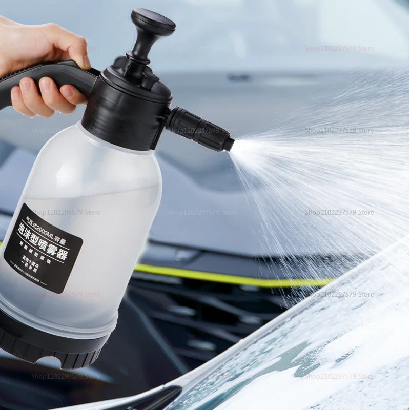 High Pressure Car Wash Foam Spray Tool Handheld Foam Cannon for CarCleaning Liquid Soap Pot Easy Vehicle Wash Exterior Detailing