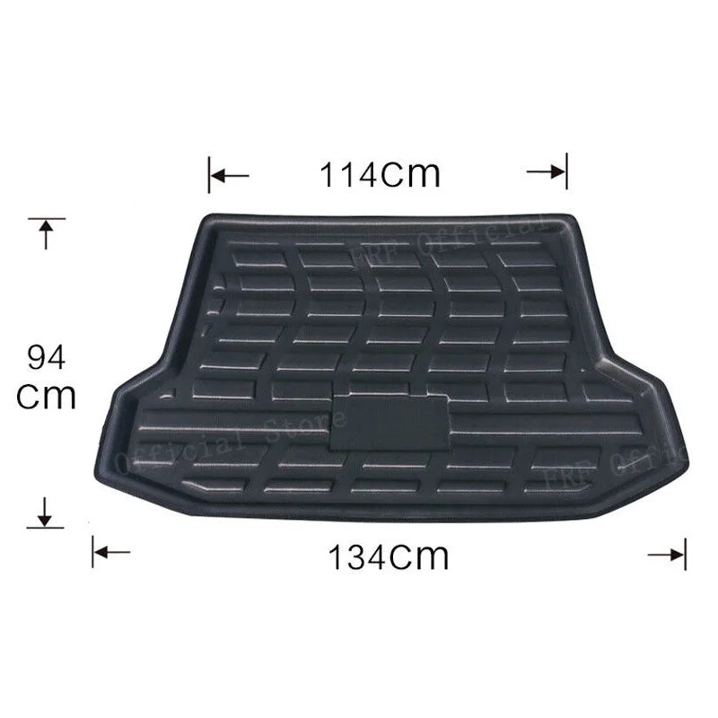 Car Rear Trunk Mat for Toyota RAV4 2008 RAV 4 XA30 30 2006~2012 2007 Accessories Floor Tray Liner Cargo Boot Carpet Auto Mud Mat