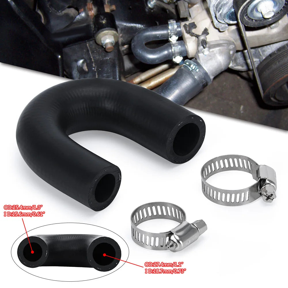 Heater Core Bypass Hose Coolant Crossover For 98-up GM Chevy Pontiac GEN 3 4 5 LSX LS1 LS2 LS3 LS6 LS7 LM7 LT1 LT4 LQ4 LQ9