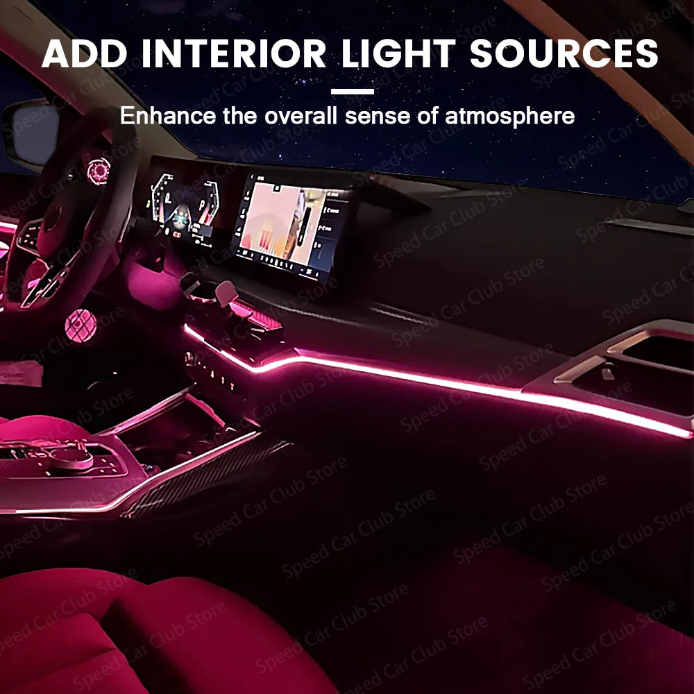 11 Colors Automotive Center Console LED Ambient Light or BMW 3 Series 4 Series G20 G21 G22 G26 G80 G82 Nternal Car Accessories