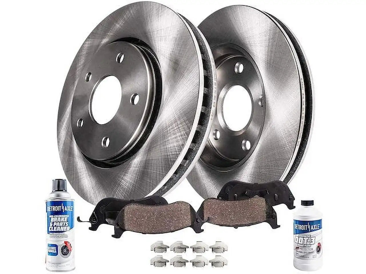 Front Brake Pad and Rotor Kit - Compatible with 2016 - 2017, 2019 Chevy Cruze