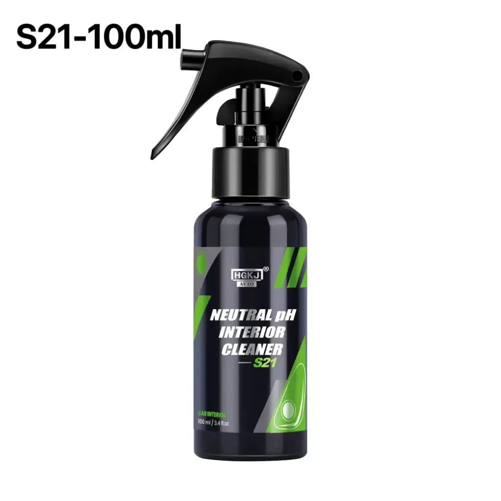 Automobile interior cleaner; waterless multifunctional car dashboard ceiling cleaner; leather flannel; woven fabric; cleaning