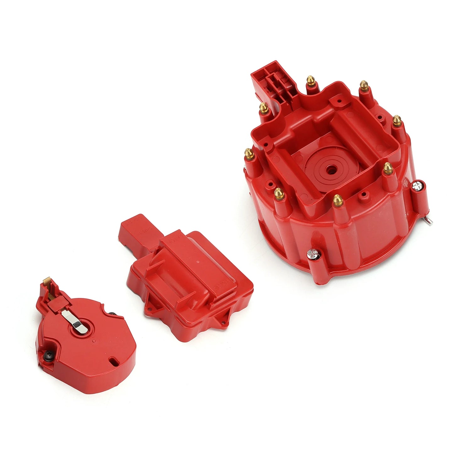 Car Distributor Cap with Coil Rotor Auto Accessories For Chevy V8 265 283 307 327 350 383 396 400 402 427 454 472 502 Engines