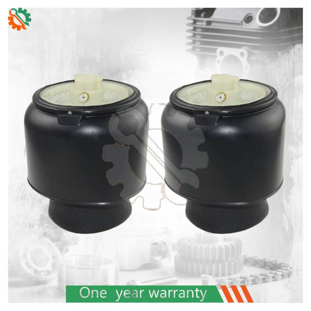 For BMW F07 F10 F11 (535i, 550i, 5 GT): AP03 2 PCS Rear Air Suspension Spring Bags (37106781827, 37106781828, 37106784381)