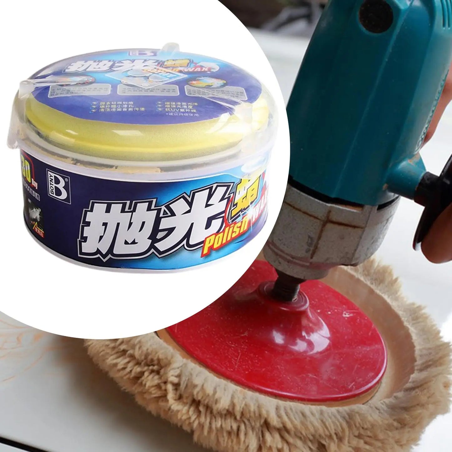 Polishing Wax for Car Paint Surface Cleaning Stain Removal Oxidation  Scratch Removal Gloss Repair Products Grinding Paste