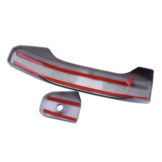 1 Set Exterior Door Handle Cover Cap With 1 keyhole Black ABS Fit for Chevy Silverado Tahoe Suburban GMC Sierra Yukon