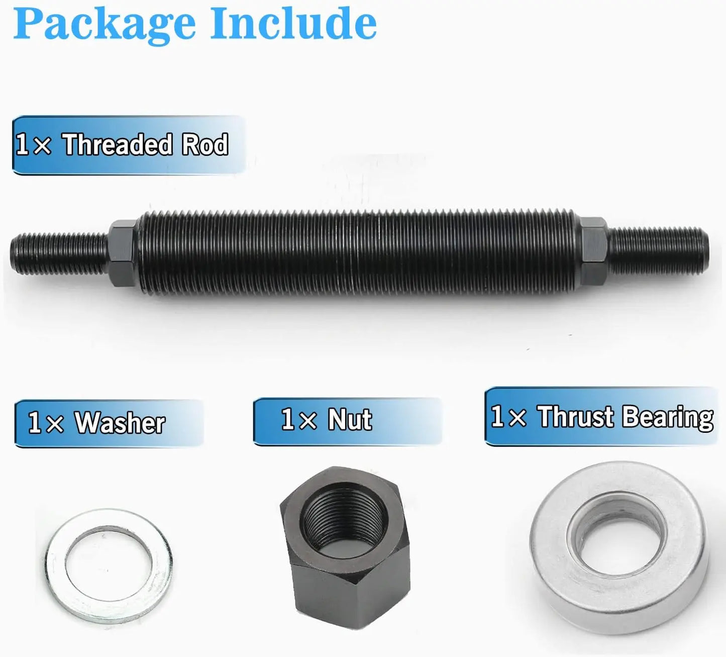 66515 Harmonic Balancer Installation Tool Compatible with Chevy 350 SBC BBC Cranks
