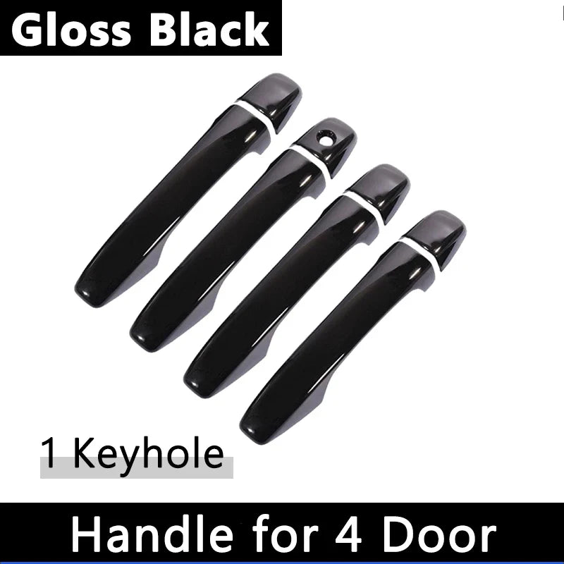 Car Door Handle Cover For Toyota bB 2006 QNC20 2005-2016 Daihatsu Coo Accessories Materia Subaru Dex Sticker 2008 Carbon Fiber