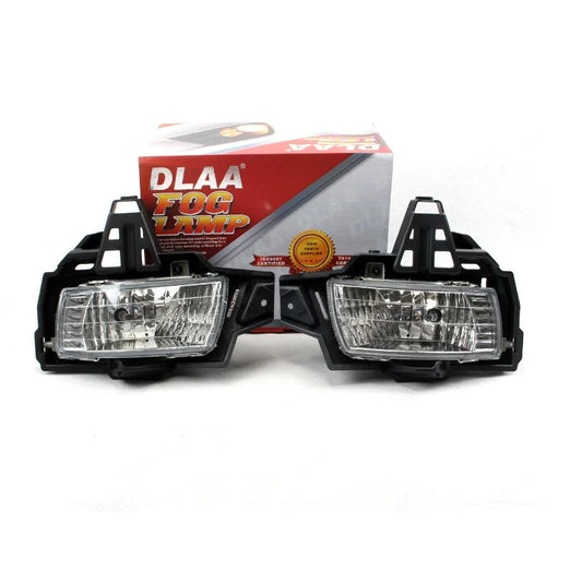 1 Set Front Bumper Fog Lamp Set Daytime Running Fog Light Assembly For Toyota Kijang Innova 2009 2010 2011