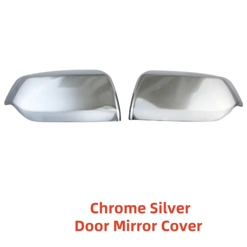 Chrome Car Accessories Plated Door Mirror Cover Trim For Cadillac Escalade GMC YUKON XL Chevy Chevrolet Suburban Tahoe 2021 +