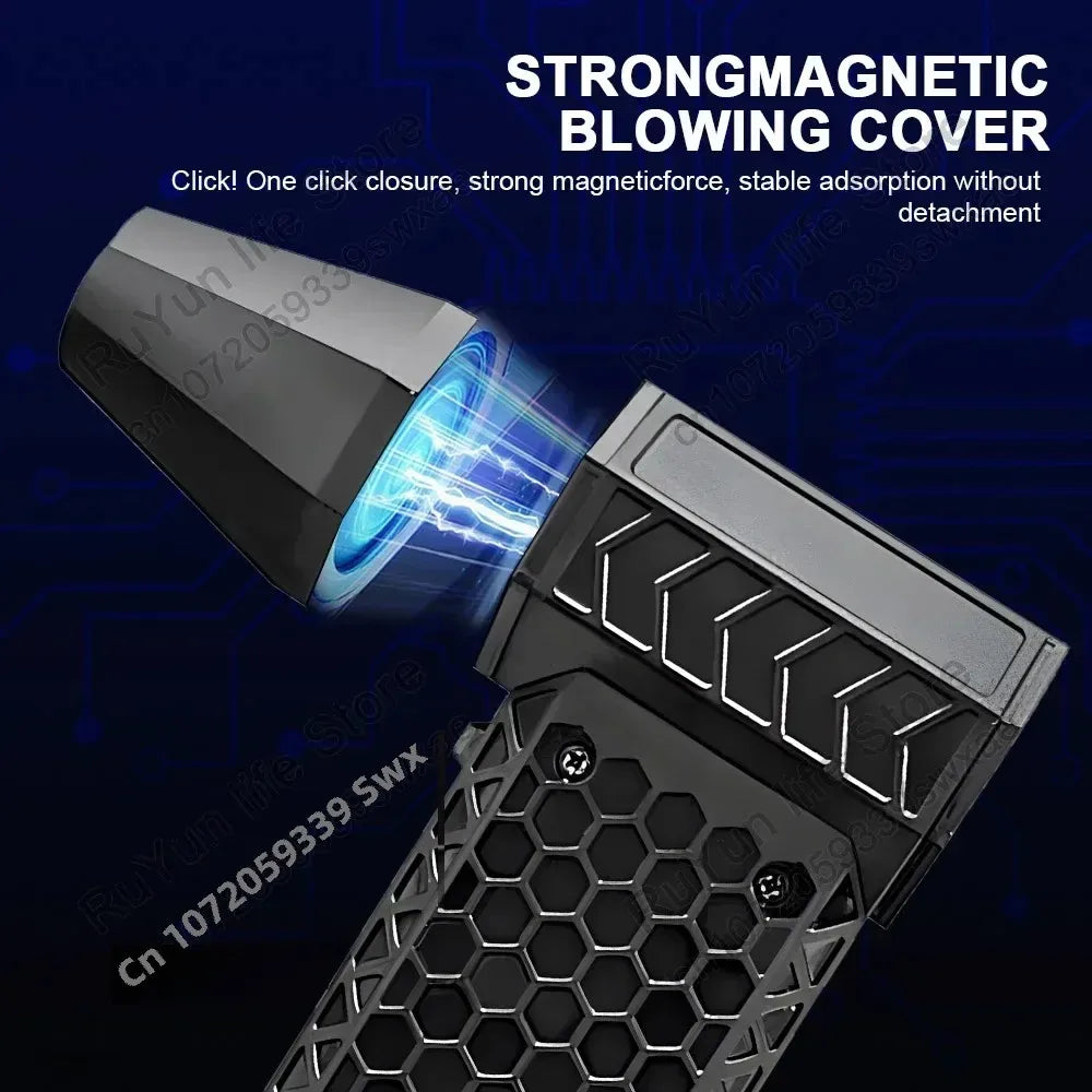 CAER Handheld Snow Blower Artifact 130000RPM Powerful Portable Turbo Jet Violent Fan Brushless Motor Car Dryer Snow Removal Tool