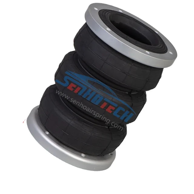 SENHO Universal High Quality air Bags Spring air Suspension Kit 3S2300F with Aluminium Flange for air Lift Performance Car Truck