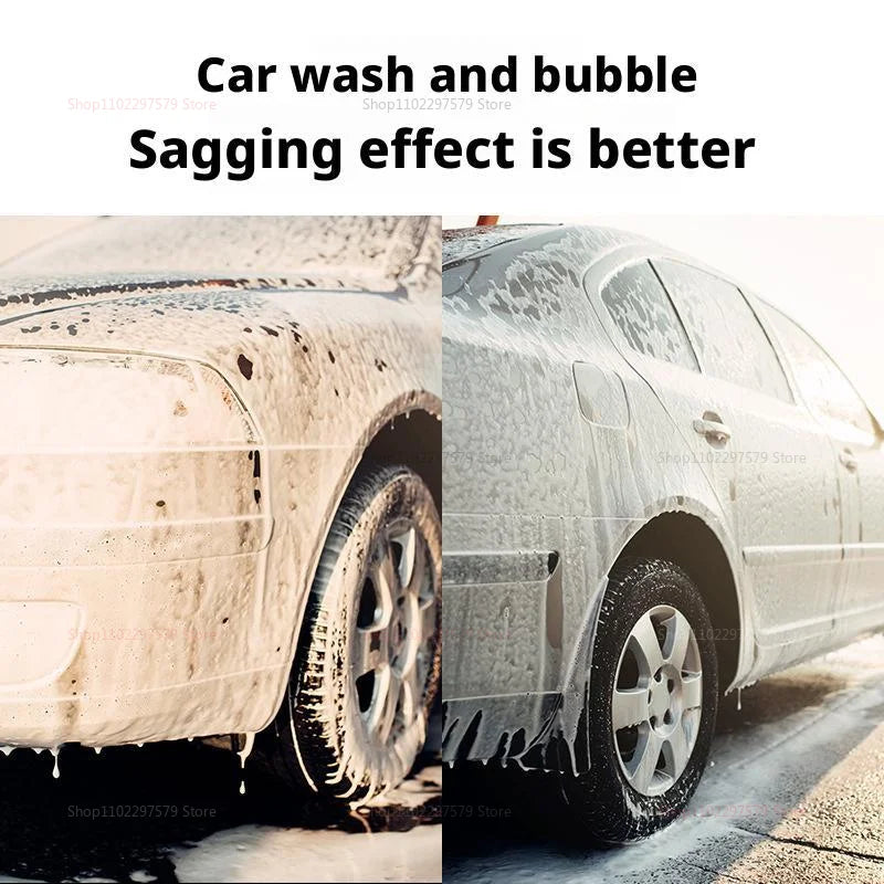 High Pressure Car Wash Foam Spray Tool Handheld Foam Cannon for CarCleaning Liquid Soap Pot Easy Vehicle Wash Exterior Detailing