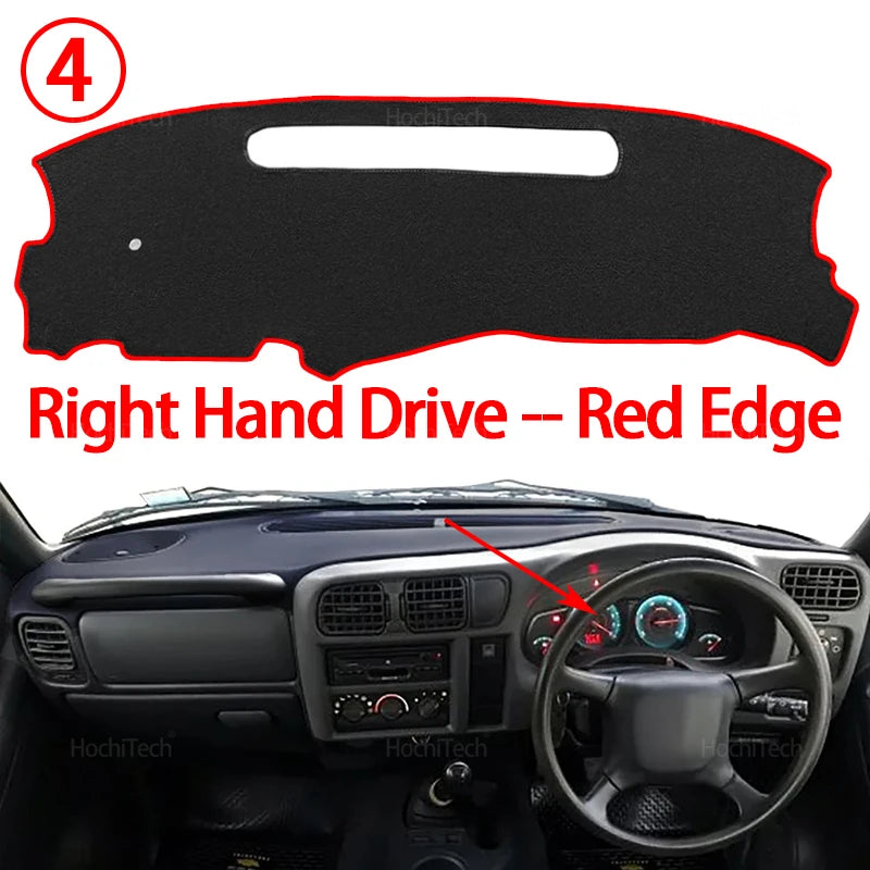 Dashboard Cover for Chevrolet S10 1998-2004 Chevy Blazer 98-05 Anti-Slip Anti-dirty Mat Pad Sunshade Dashmat Protect Accessories