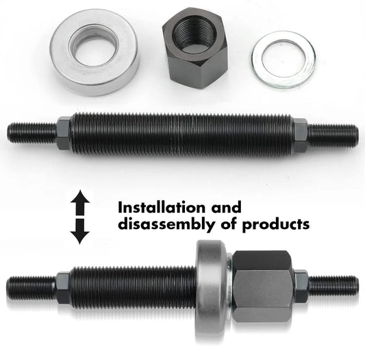 66515 Harmonic Balancer Installation Tool Compatible with Chevy 350 SBC BBC Cranks