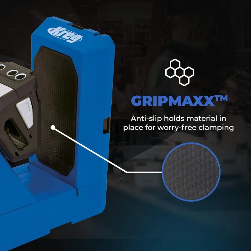 POPULAR Tool KPHJ720PRO Pocket-Hole Jig 720PRO - Easy Clamping & Adjusting - Includes Durable Kreg Pocket-Hole Screws