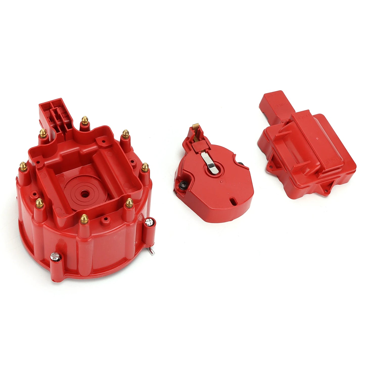 Car Distributor Cap with Coil Rotor Auto Accessories For Chevy V8 265 283 307 327 350 383 396 400 402 427 454 472 502 Engines
