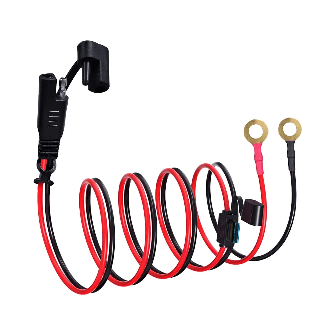 16AWG SAE to O Ring Battery Charging Connection Cable Adapter Cord 12V 24V