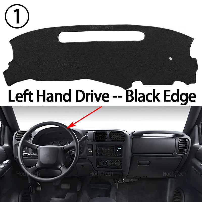 Dashboard Cover for Chevrolet S10 1998-2004 Chevy Blazer 98-05 Anti-Slip Anti-dirty Mat Pad Sunshade Dashmat Protect Accessories