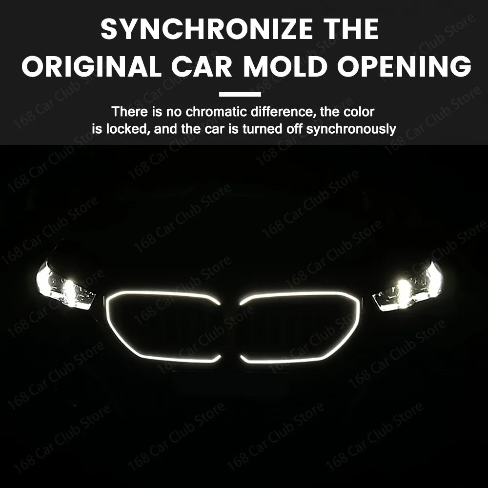 LED Light New 5 Series Luminous Grille For BMW New 5 Series G60 G61 i5 Regular Style M Style Illuminated With Lamp Auto Parts