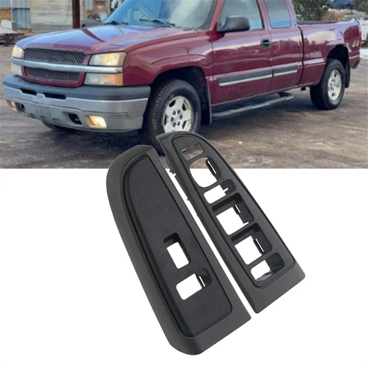 N32R_Car Window Glass Control Panel Armrest Lift Switch Button Cover 89045120 89045127 for Chevy Silverado GMC Sierra Yukon
