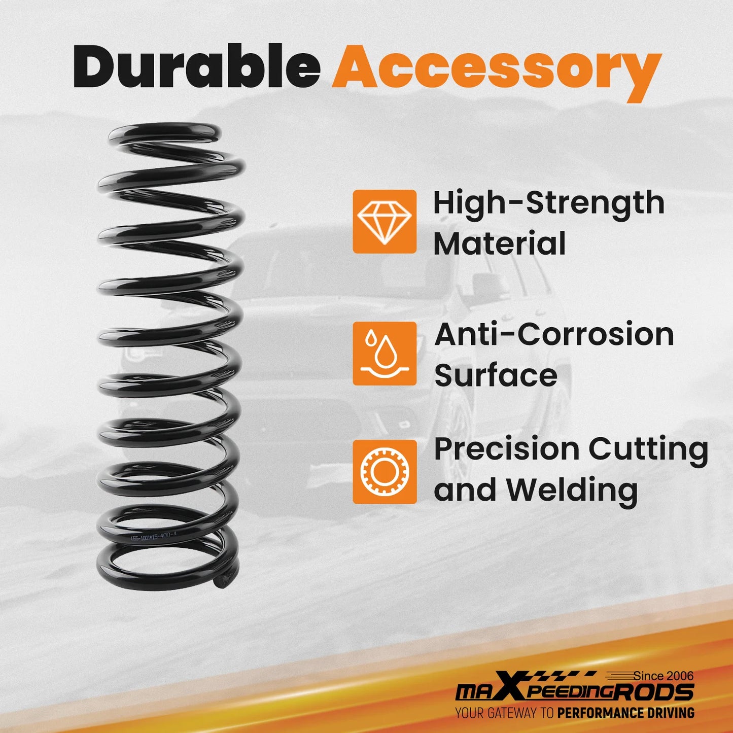 3.25" Lift Kit W/ Shocks For Jeep Wrangler JK 4-Door 2007-2018 2WD/4WD