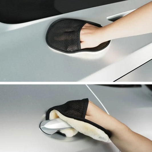 Car Styling Car Cleaning Brush Cleaner Wool-like Soft Car Washing Gloves Cleaning Brush Motorcycle Washer Care Automotive