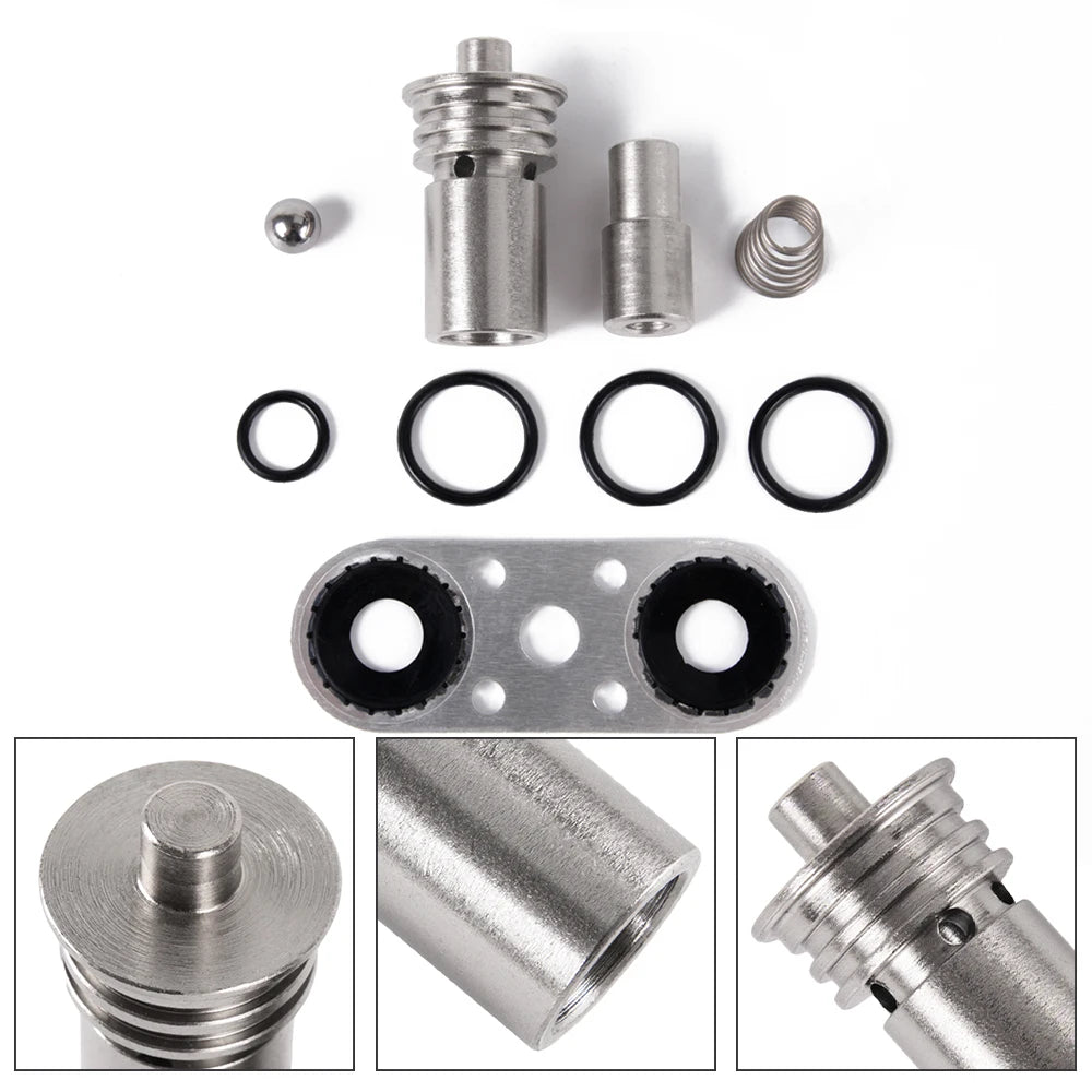 6L80/6L90/8L90/10L90 Transmission STL010 Cooler Flow Bypass Valve Upgrade Kit with Bypass Gasket For Cadillac Chevy GMC EM1098