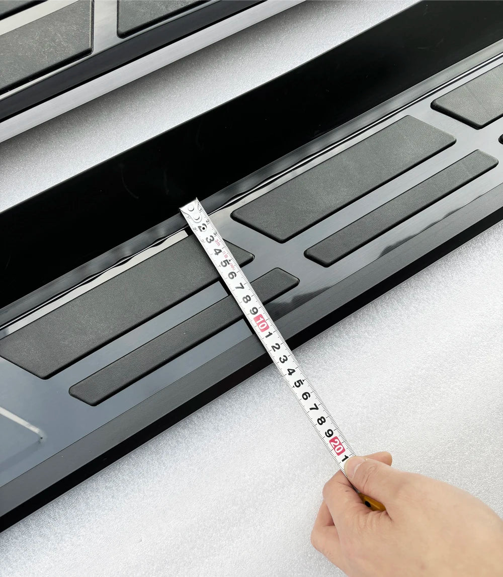 2pcs fit for chevy Captiva 2018-2025 SUV Truck Side Step Running Board NerfBar Aluminium Pedal Accessories (with Brackets)