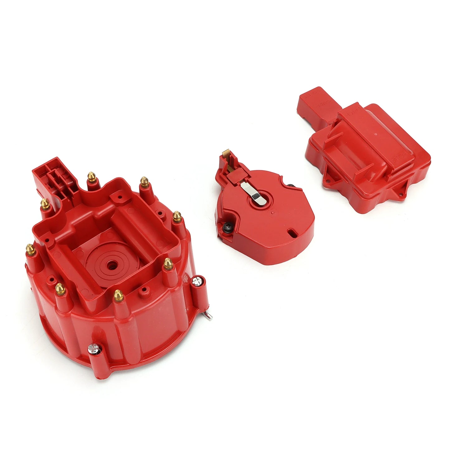 Car Distributor Cap with Coil Rotor Auto Accessories For Chevy V8 265 283 307 327 350 383 396 400 402 427 454 472 502 Engines