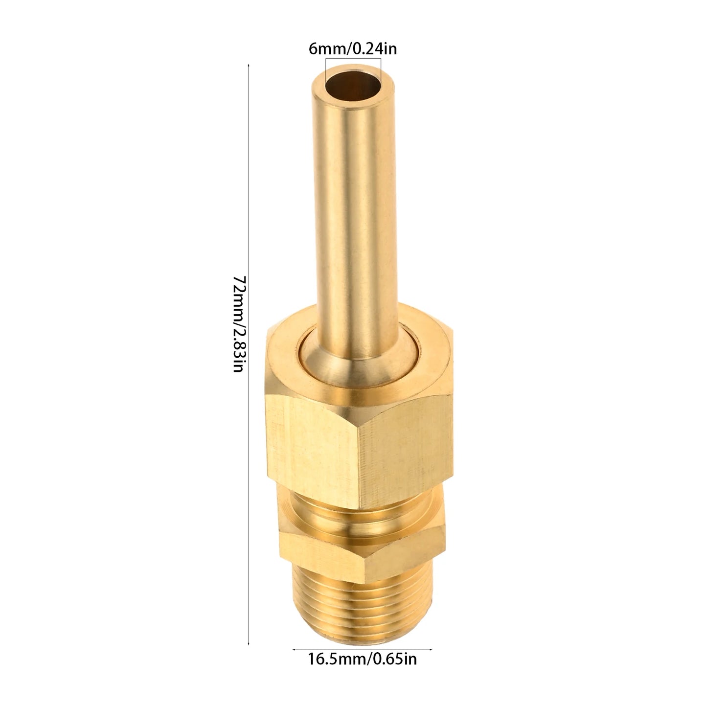 1Pc Brass Single Fountain Nozzle Direct Flow Suitable For Car Washing Garden Park Irrigation Water Spray Durable Accessories