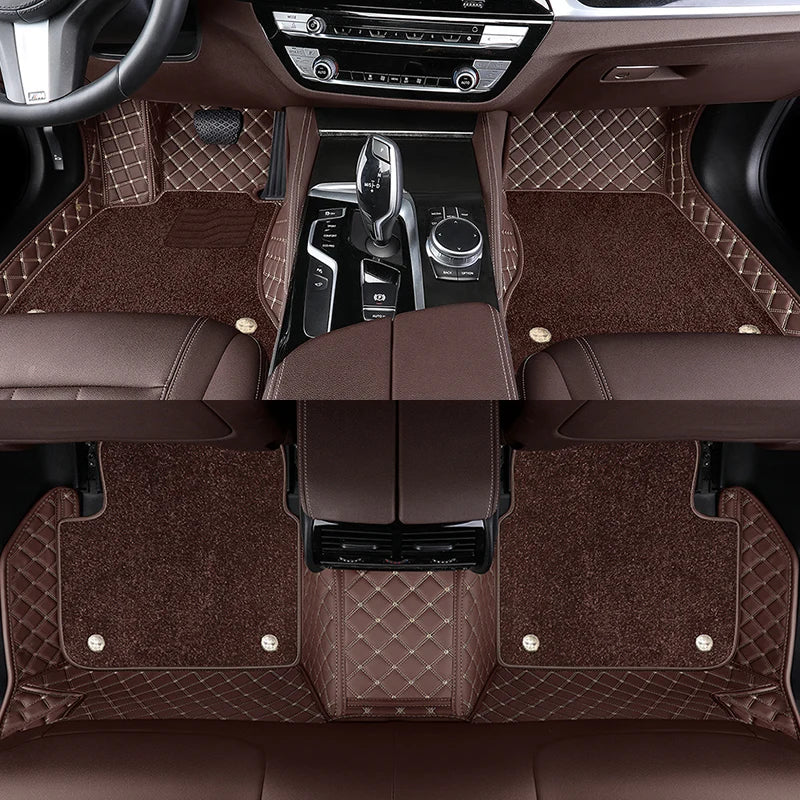 Car floor mats for Toyota Tundra 2007 2008 2009 2010 2011 2012 2013 Custom auto foot Pads automobile carpet cover