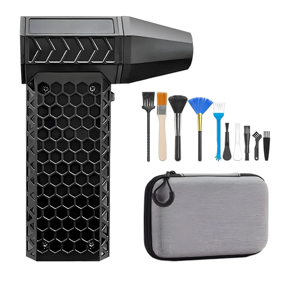 CAER Handheld Snow Blower Artifact 130000RPM Powerful Portable Turbo Jet Violent Fan Brushless Motor Car Dryer Snow Removal Tool