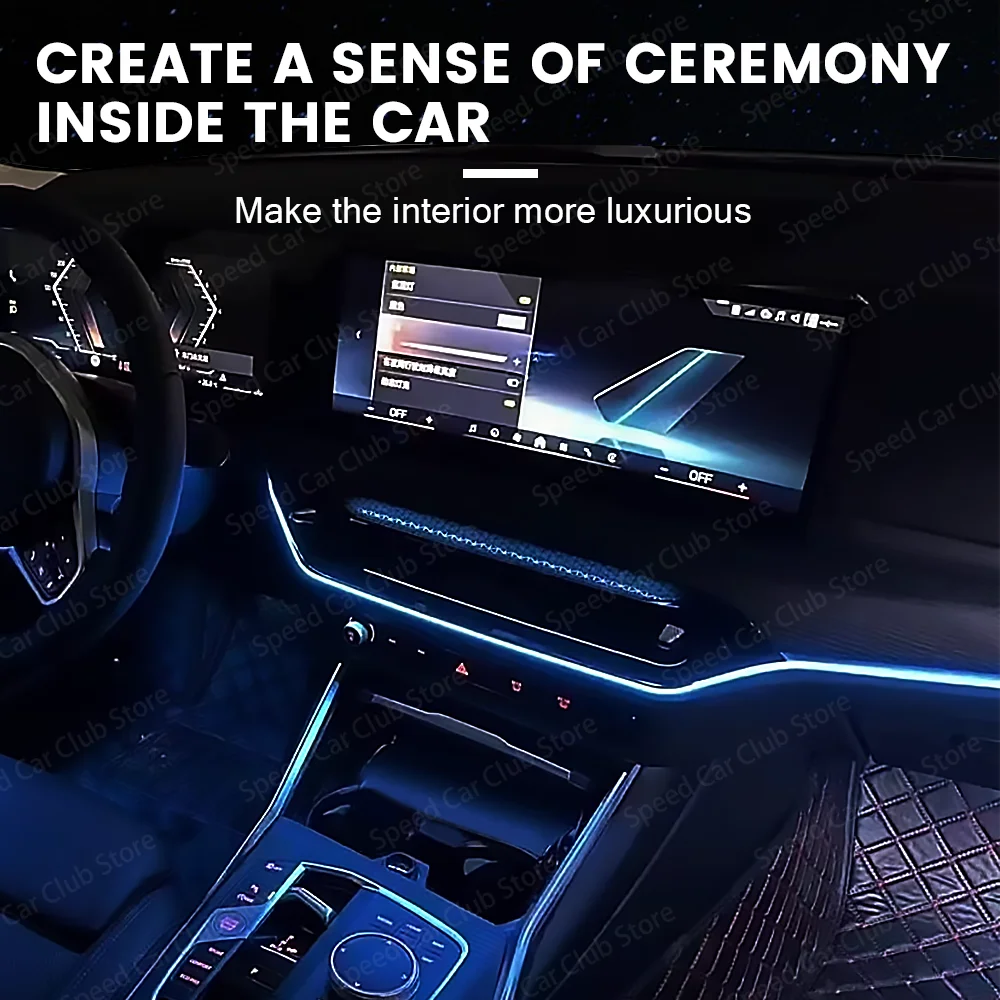 11 Colors Automotive Center Console LED Ambient Light or BMW 3 Series 4 Series G20 G21 G22 G26 G80 G82 Nternal Car Accessories