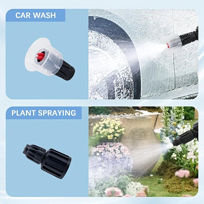68oz High Pressure Foam Sprayer Manual Pump Spray Bottle with Tools for Car Washing, Garden Use, Home Cleaning