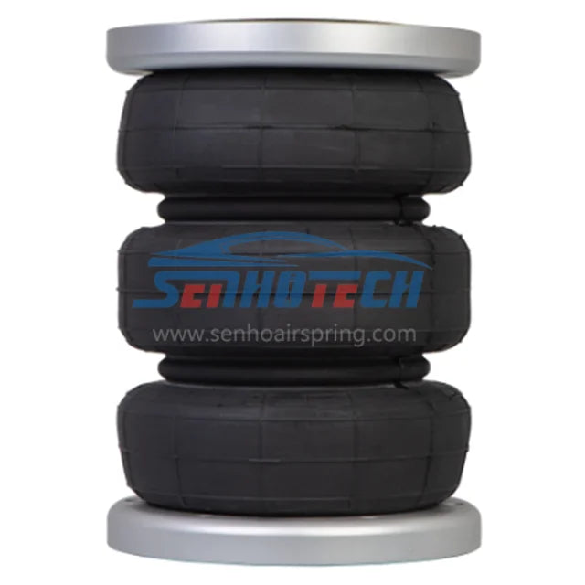 SENHO Universal High Quality air Bags Spring air Suspension Kit 3S2300F with Aluminium Flange for air Lift Performance Car Truck