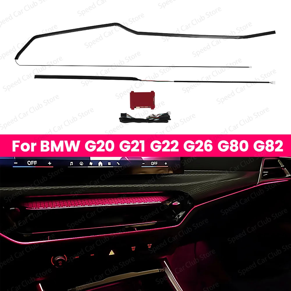 11 Colors Automotive Center Console LED Ambient Light or BMW 3 Series 4 Series G20 G21 G22 G26 G80 G82 Nternal Car Accessories