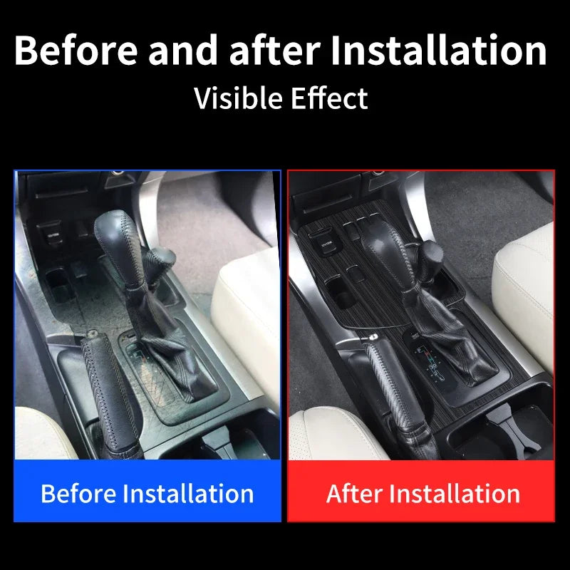 for Lexus 470 GX470 2003-2009 2008 2007 2006 2005 2004 Upgrades Interior Decoration Accessories Stainless Steel Gearbox Cover